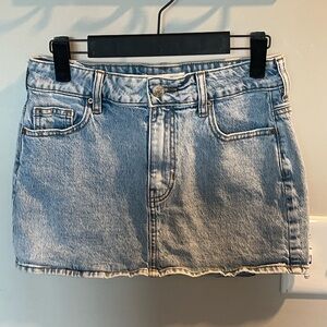 Mini Jean skirt